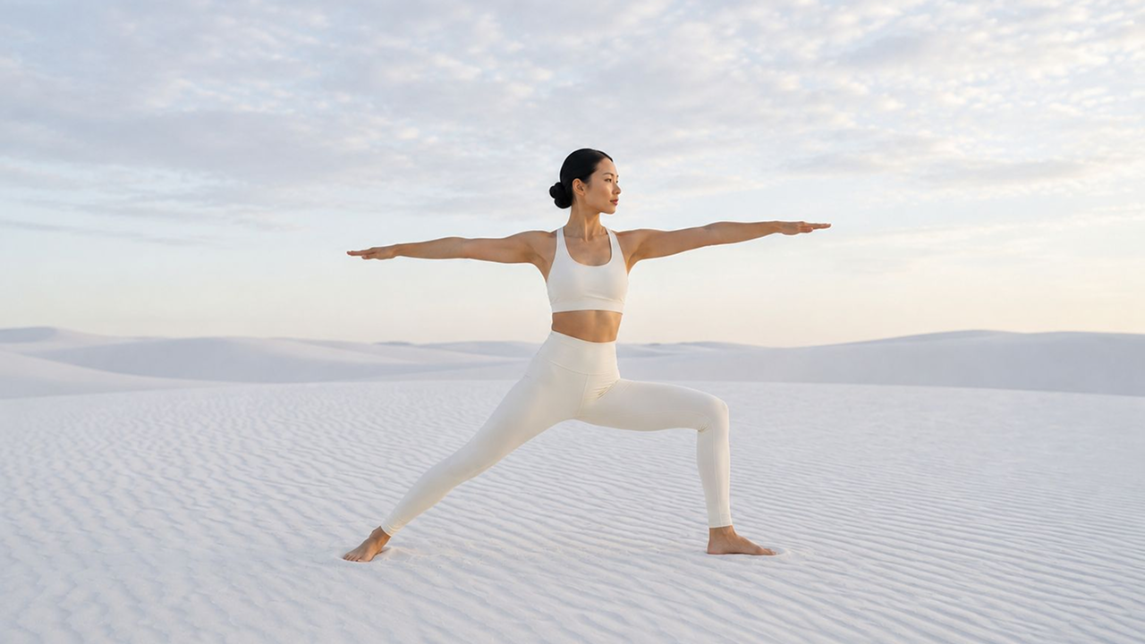 Knot tailored yoga pants